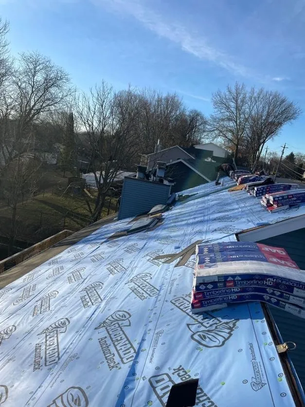 A durable standing-seam metal roof installed by New Summit Roofing
